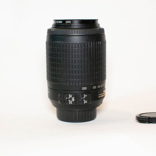 Nikon DX AF-S NIKKOR 55-200mm f/4-5.6G ED VR zoom lens