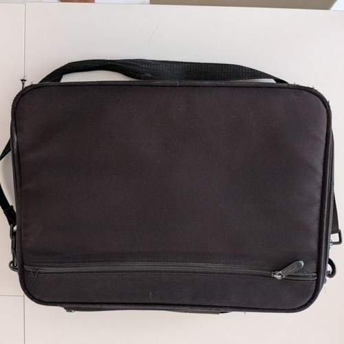 HP laptop bag used, black