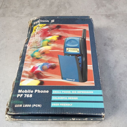 Ericsson PF GF 768 mobile phone manuals used, 1990s