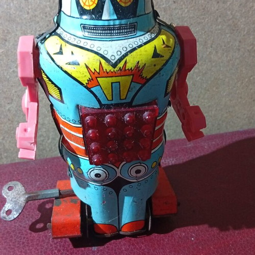 Priftis 1950 robot toy, collectible, functional