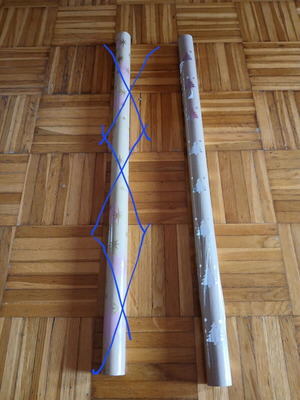 Wrapping paper new and unused