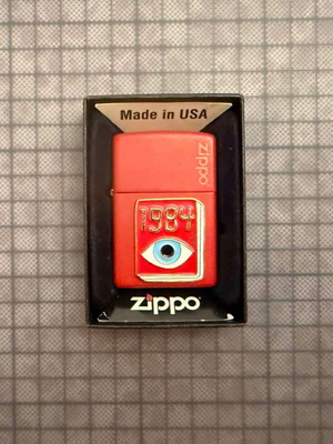 Zippo 1984 The Eye αναπτήρας χειροποίητη διακόσμηση