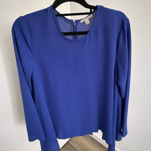 COS Blue Blouse Size L Like New