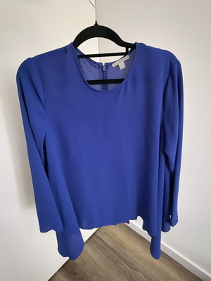 COS Blue Blouse Size L Like New