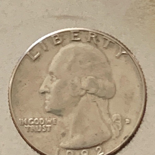 Quarter dollar coin 1982 new