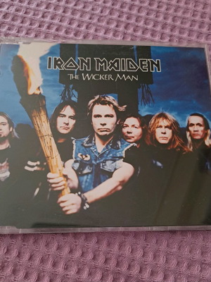 Iron Maiden The Wicker Man CD single used, metal