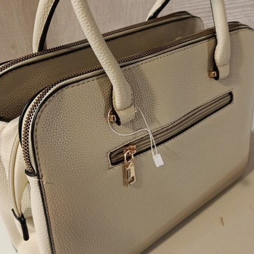Women's shoulder bag new, beige