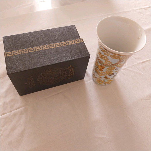 Versace Rosental authentic vase like new with box