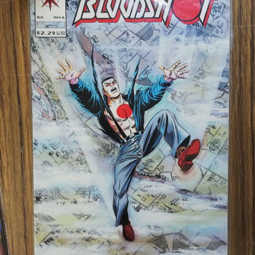 Bloodshot comics used, Valiant, issue 6