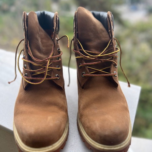 Μπότες Timberland Premium 6 inch αδιάβροχες καφέ νούμερο 44 σαν καινούργιες