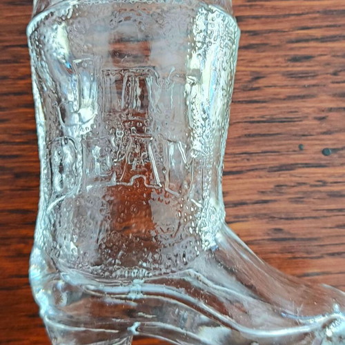 JIM BEAM Collectible Glass Shot Like New