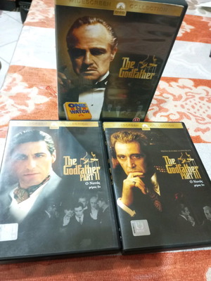 The Godfather DVD Trilogy used with Greek subtitles