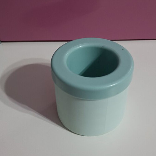 Ice cube tray from flexible material for 100 small square cubes
