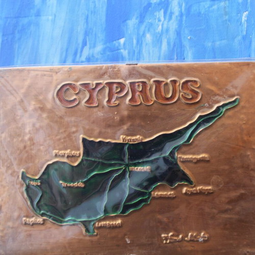Copper handmade art piece