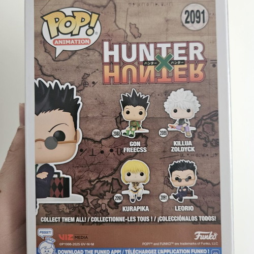 Leorio #2091 Funko Pop with box like new