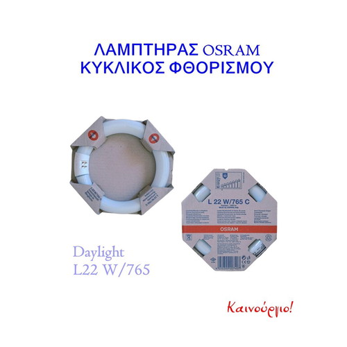 Osram Circular Light Bulb 22W/765 New