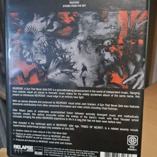 Neurosis - A Sun That Never Sets DVD like new, metal