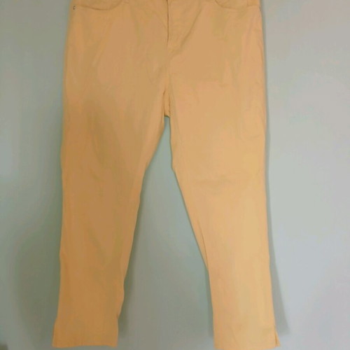 Brax yellow pants size M like new, cotton