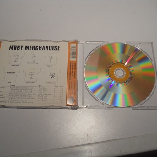 Moby Natural Blues CD single used, electronic
