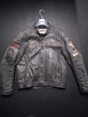 Ducati δερμάτινο μπουφάν μεταχειρισμένο, αυθεντικό επετειακό, μέγεθος Large