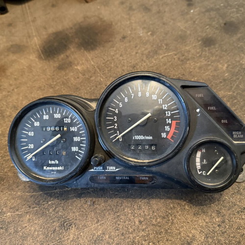 Kawasaki ZZR Instrument Cluster used motorcycle speedometer