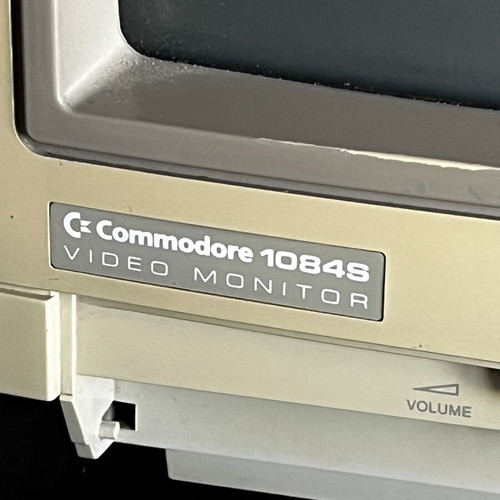 Commodore 1084s-d1 monitor for spare parts