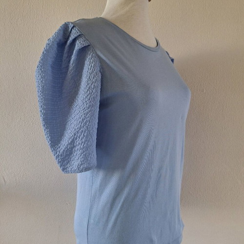 Stradivarius top size M like new, blue turquoise
