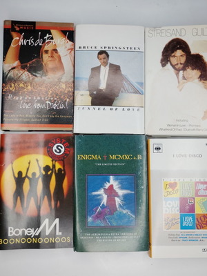 Cassette tapes pack of 6, non-functional, no plastic case