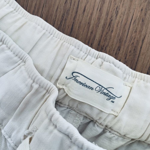 American Vintage pants used, size medium, ecru
