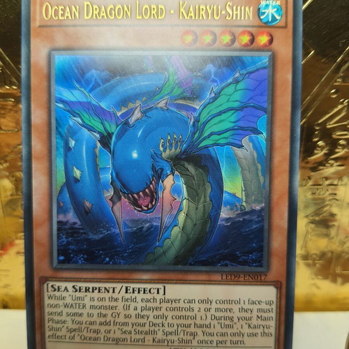 Ocean Dragon Lord Kairyu-Shin Yu-Gi-Oh! card like new