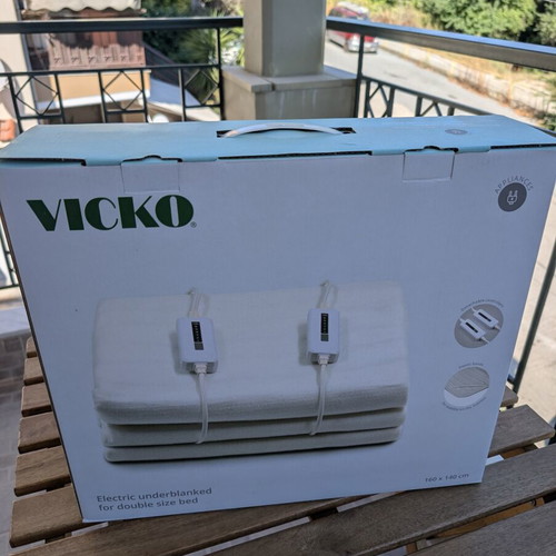 Vicko Heated Double Blanket like new