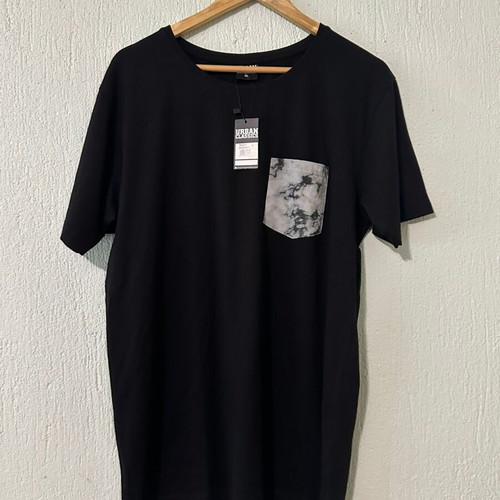 Urban Classics black T-shirt XL, new with pocket