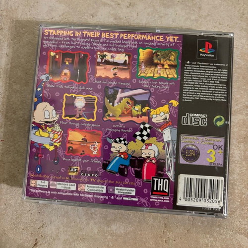 Rugrats Studio Tour PlayStation 1 used, worn case, complete English