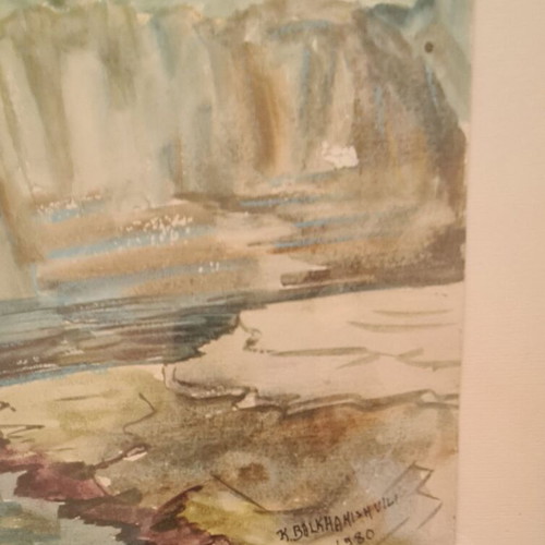 Oil painting in like-new condition