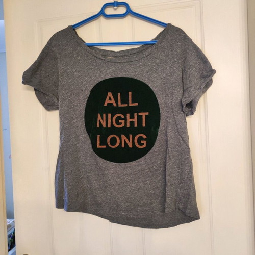 Pull & Bear women's t-shirt gray like new size L