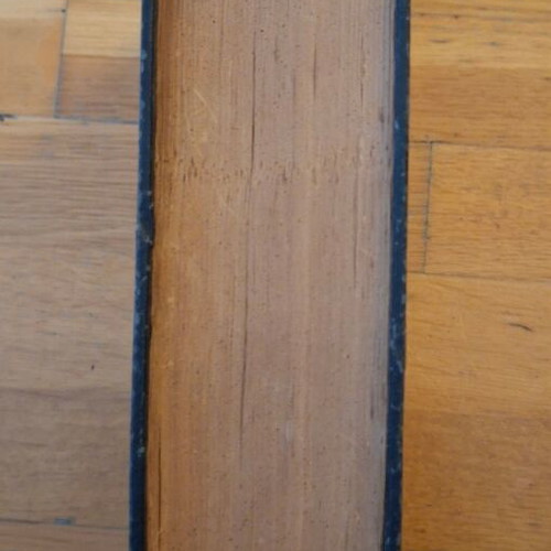 History book used, collectible 1935 edition with half-leather binding