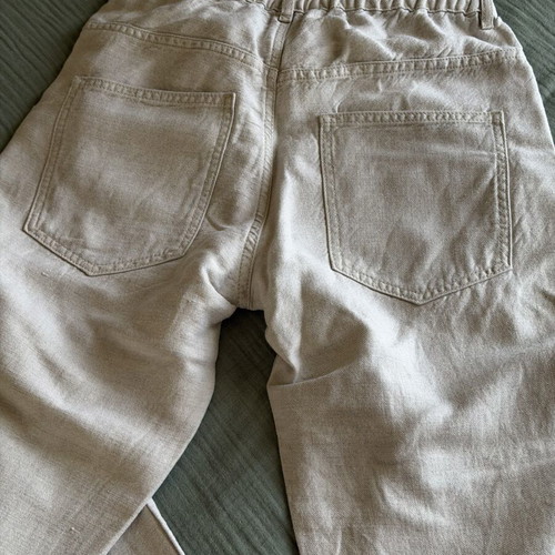 Zara linen beige pants size XS like new