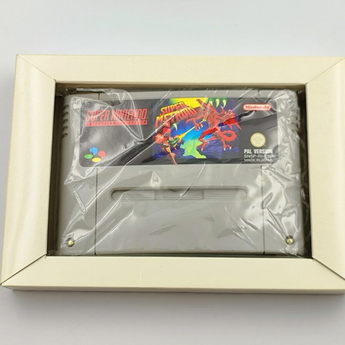 Super Metroid SNES Complete in Box used PAL ESP Super Nintendo