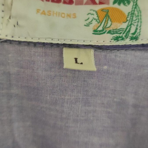 Carribbean shirt used, colorful, size L