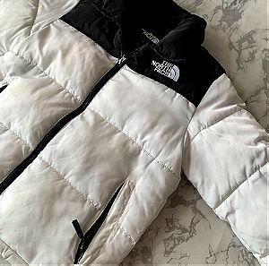 North Face 700 άσπρο αντρικό μπουφάν Medium Puffer jacket