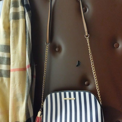 Aldo leather shoulder bag brown new without tag