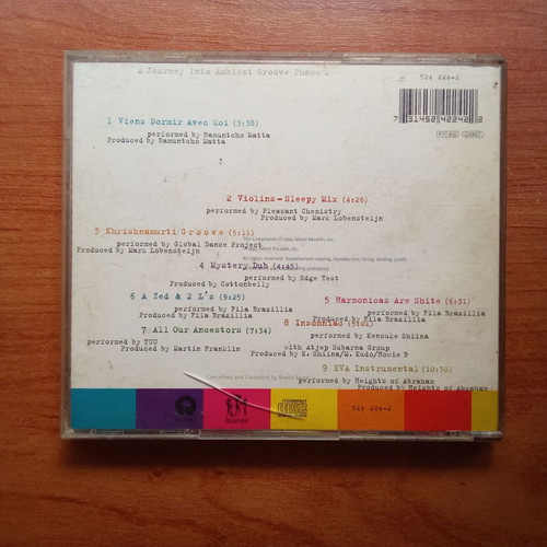 A Journey Into Ambient Groove Phase 2 CD used, downtempo 1990s