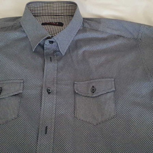Grand's XL slim fit blue shirt like new