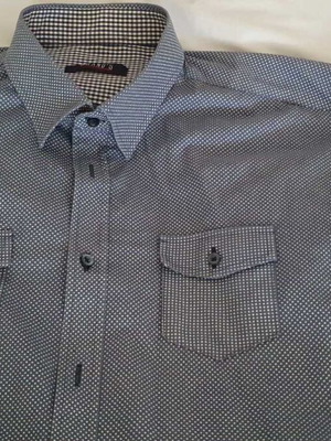 Grand's XL slim fit blue shirt like new
