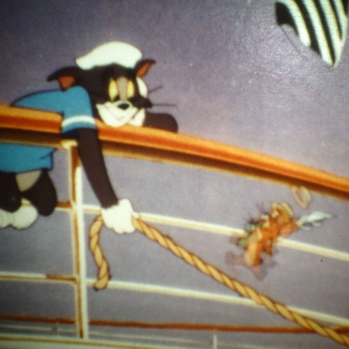 Cruise Cat Super 8mm film used, Tom and Jerry, silent