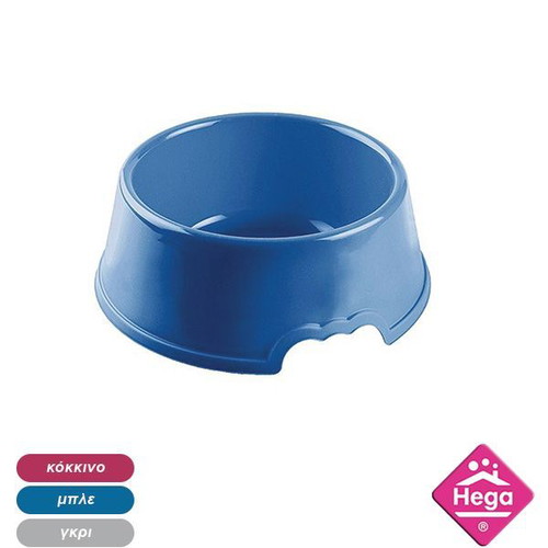 Plastic dog bowl round 1Lt new