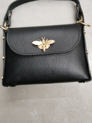 Tamaris Γυναικεία Δερμάτινη Τσάντα Καινούρια Μαύρη Χειρός και Ώμου