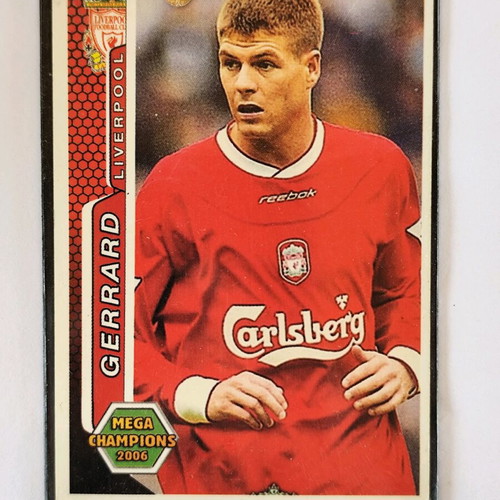 Rare Gerrard Mega Champions 2006 collectible card like new