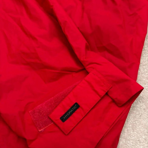 Fjällräven HC Hydratic Trail waterproof pants, size L, red
