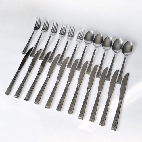 Cutlery set 48 pieces stainless steel used
